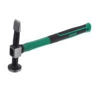 YARNOW Martillo para Reparación de Carrocerías Cabeza Plana, Acero al Carbono Resistente y Mango de Plástico que Minimiza la Fatiga para Profesionales del Automóvil