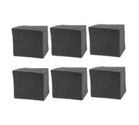 YARNOW Paneles Acústicos Cuadrados de Poliuretano 6 Piezas Fácil Instalación y Resistencia a Deformación para Insonorizar una Pared
