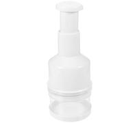 YARNOW Triturador de Ajo Manual y Cortadora de Verduras Acero Inoxidable y Abs, Diseño Compacto Esquinas Redondeadas para Cocina en Casa, Previene Olor en Manos y Permite Picado Rápido