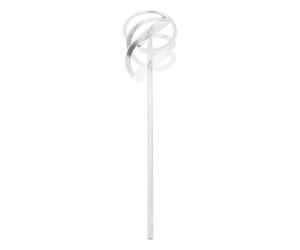 YARNOW Varilla Herramienta Roscada para Carbono Acero de Mezcladora Resistente y Versátil Hormigonera y Pintura en Mezclar Resina y Cemento Obra