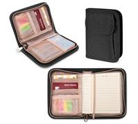 Yarwo Funda para Cuaderno Field Notes Moleskine, Negro