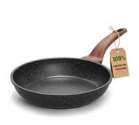 YASHE Sartén antiadherente 24 cm, atóxica, sin PTFE ni PFAS