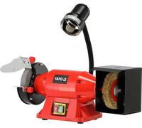 Yato: Amoladora de banco de 520W (150x32 mm)