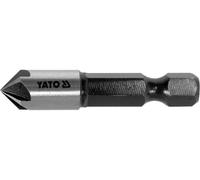 Yato avellanador cónico profesional hss, punta de posicionamiento, in