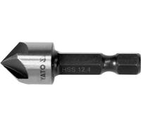 YATO Avellanador cónico profesional HSS, punta de posicionamiento, indestructible por baja fricción, máxima resistencia al calor, tamaño a elegir 6,3/8,3/10,4/12,4/16,5/20