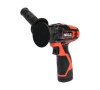 Yato mini máquina pulidora profesional de 12 v con mango adicional, p