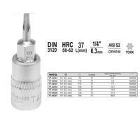 Yato, modelo yt-04303, punta de destornillador 1 pieza, ideal para tra