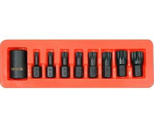 Yato, modelo yt-10663, alargador y adaptador de llave 9 piezas, ideal