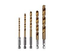 Yato, modelo yt-44700, set de brocas para metal, 5 piezas, tamaños de