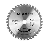 Yato, modelo yt-60622, hoja de sierra circular de 18,5 cm, 1 pieza, id