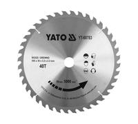 Yato, modelo yt-60783, hoja de sierra circular, 1 pieza, ideal para co