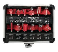 Yato, modelo yt-68006, juego de fresas para ruteadora, 12 piezas, idea