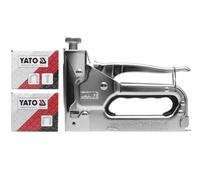 Yato, modelo yt-7000, grapadora manual de acero inoxidable, ideal para