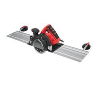 YATO, modelo YT-821591, Cortadora con guía 125mm 1400W, ideal para cortes precisos en metal y materiales duros, herramienta potente y eficiente para trabajos de precisión.