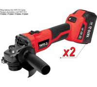 Yato, modelo yt-828295, amoladora angular, ideal para cortes y desbast