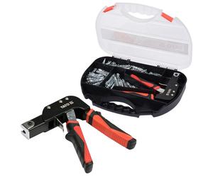 Yato profesional molly remache pistola alicates set 60 pcs, cavidad fi
