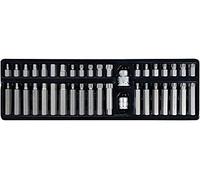 Yato Juego de destornilladores YT-0400 – bits Hex, Torx, Spline – 40 piezas