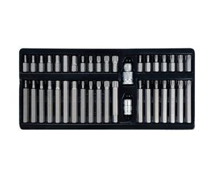 YATO YT-0400 Juego de puntas S2 Torx Spline Hex en maletín