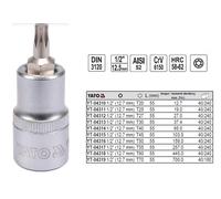 Yato yt-04311 punta de destornillador 1 pieza(s)