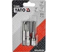 Yato Juego de adaptadores YT-04686 SDS-PLUS a cuadrado para llaves de vaso y taladro