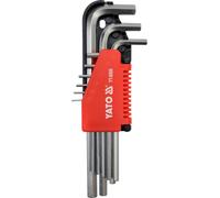 Yato yt-0500 - llaves hex 9 pza. 1 5-10 mm crv yato