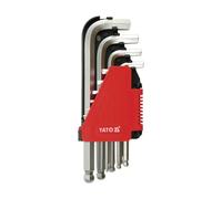 Yato yt-0509 llave hexagonal juego de llaves allen métrico 10 pieza(s