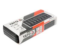 YATO YT-1069 Impact Wrench Adapter Set of 8, 1/2" Striated Sockets for Easy Use