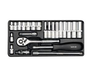 Yato yt-14421-23pcs del juego de tubos de 1/4 '