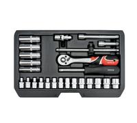 Yato yt-14461 juego de herramientas mecanicas 25 herramientas