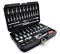 Yato Juego de vasos YT-14501 1/4" 56 piezas