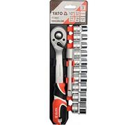 Yato Juego de llaves de tubo YT-38821 1/2" 12 piezas