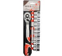 Yato Juego de llaves de tubo YT-38821 1/2" 12 piezas