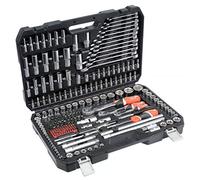 Yato Juego de enchufes YT-38841 – Set 216 piezas 1/4", 3/8" y 1/2"