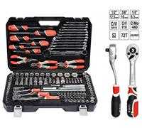 Yato yt-38881 - socket set 1/4 ', 3/8', 1/2 '129pcs