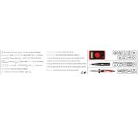 Yato Juego de herramientas mecánicas YT-39009 68 piezas negro