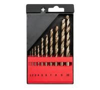 Yato yt-41603 - co-hss broca espiral fija 10 pc 1-10mm