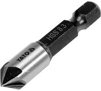 Yato Avellanador cónico YT-44722 profesional HSS, punta de posicionamiento