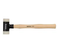 Yato yt-4625 martillo martillo blando sin retroceso negro, madera