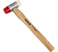 YATO YT-4634 - PU y nylon cabezas Mallet con mango de madera de 60 mm