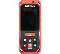 Yato YT-73126, medidor láser, alcance, entrada, m, , rojo, digital, LCD, IP65