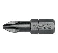 Yato YT-7808 screwdriver set with 50 pieces, including hexagonal and Phillips bits, 25 mm length, ideal for various repair tasks and precision work.