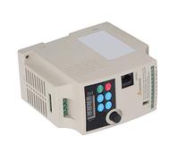 Ycauty Inversor de Frecuencia de 0,75 KW Inversor de Control de Motor Compacto con Pantalla LED para Aplicaciones de Bomba de Agua y Máquina Herramienta Automática