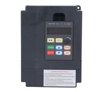 Ycauty Unidad de Frecuencia Variable Inversor Compacto de 2,2 KW Control de Frecuencia Automático para Aplicaciones de Motor y Ventilador Material Retardante de Llama