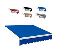 YCBTPS Lona De Repuesto Retráctil para Toldo De Patio, 3.5x2.5m 4x3.0m Cubierta del Toldo De La Sombra del Sol Toldo Enrollable Toldo Exterior Tela Superior(Blue,4.5x2m(15x6.5ft))