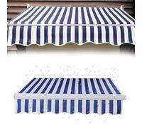 YCBTPS Toldo De Lona 3x2,5m Recambio, 2.5x2m Parte Superior Dosel Lona Recambio para Toldo De Patio, Tela De Repuesto para Toldo Retráctil De Balcón(Blue,3x2.5m(10x8ft))