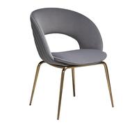 YCCHAH Muebles De Oficina Silla de Comedor Italiana Ligera Lujo, sillas for el hogar, Silla Moderna y Sencilla, Maquillaje Color Crema, arcoíris Sillas De Escritorio para Oficina En Casa