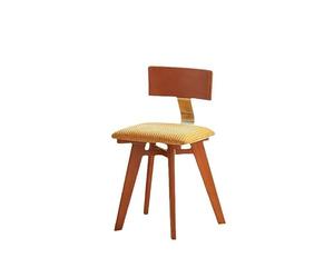 YCCHAH Muebles De Oficina Sillas de Comedor Antiguas, sillas con Respaldo escandinavo, Taburete Estilo WABI-sabi, Vintage francesas Sillas De Escritorio para Oficina En Casa