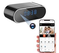 YCCNIU Cámara Espía WiFi 5G, Reloj con Cámara Oculta WiFi HD 1080P | Mini Cámara Espía Oculta de 120°, Visión Nocturna, Detección de Movimiento, Grabación en Bucle, Visualización Remota