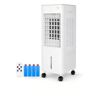 YCKJXSMA Aire acondicionado portátil sin manguera 4 en 1 (blanco, 12 L)