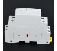 Yctze Contactor de CA para Hogar, 2P 20A Diseño Compacto (24V) | Montaje en carril DIN, aislamiento superior, fácil instalación, funcionamiento sin ruidos